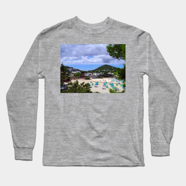 Cala Llonga Long Sleeve T-Shirt by tomg